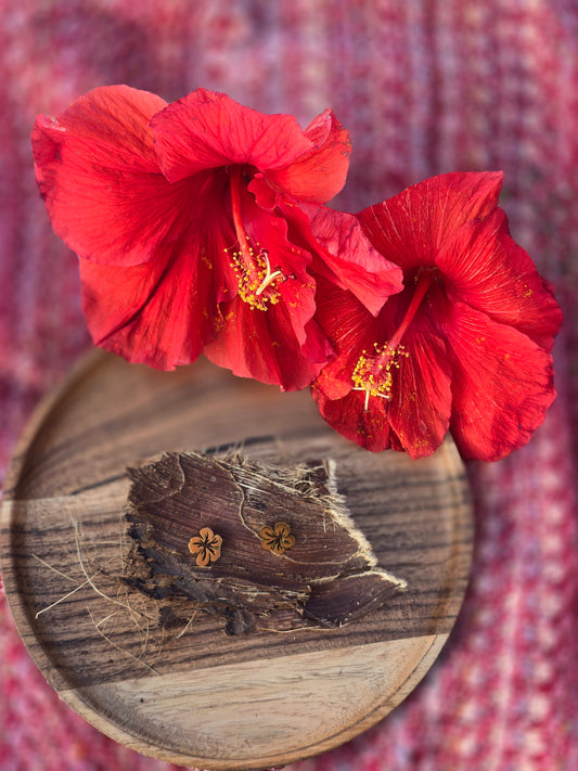 Hibiscus mini studs