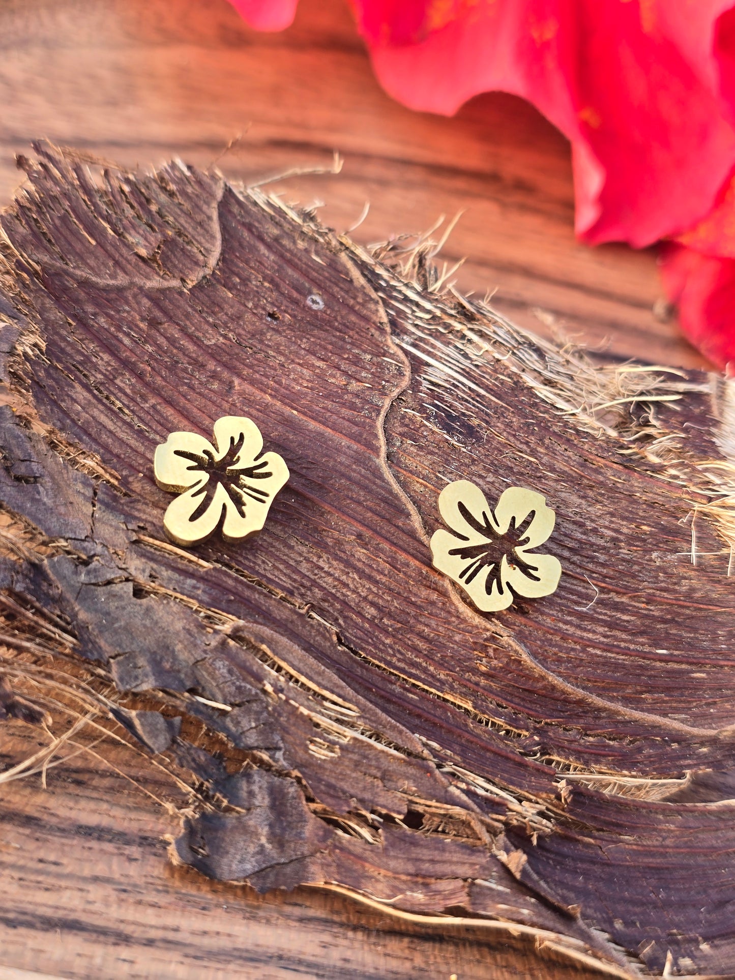 Hibiscus mini studs